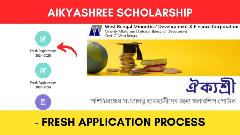 Aikyashree fresh application process