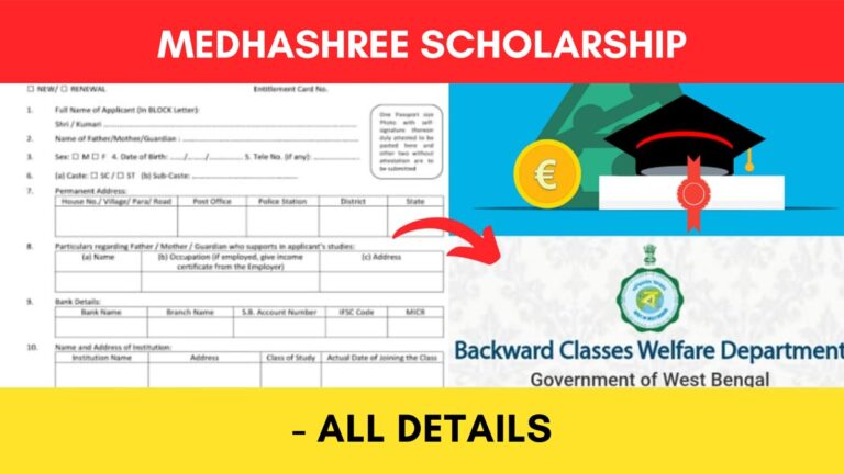 Medhashree Scholarship details