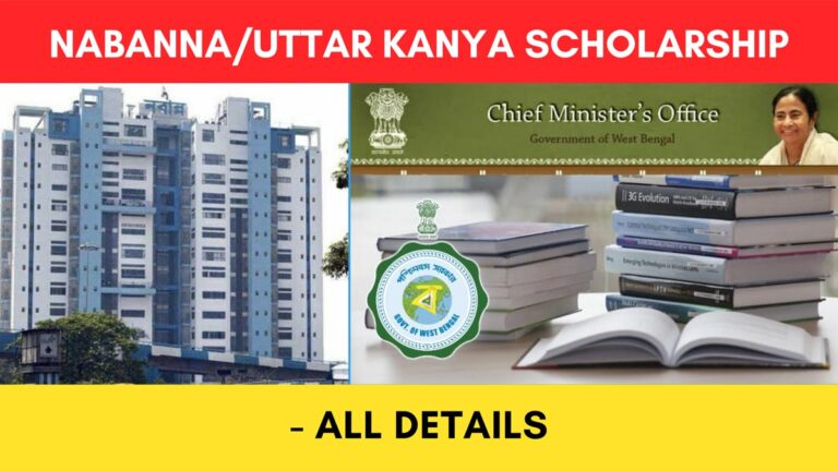 Nabanna Uttar Kanya scholarship details